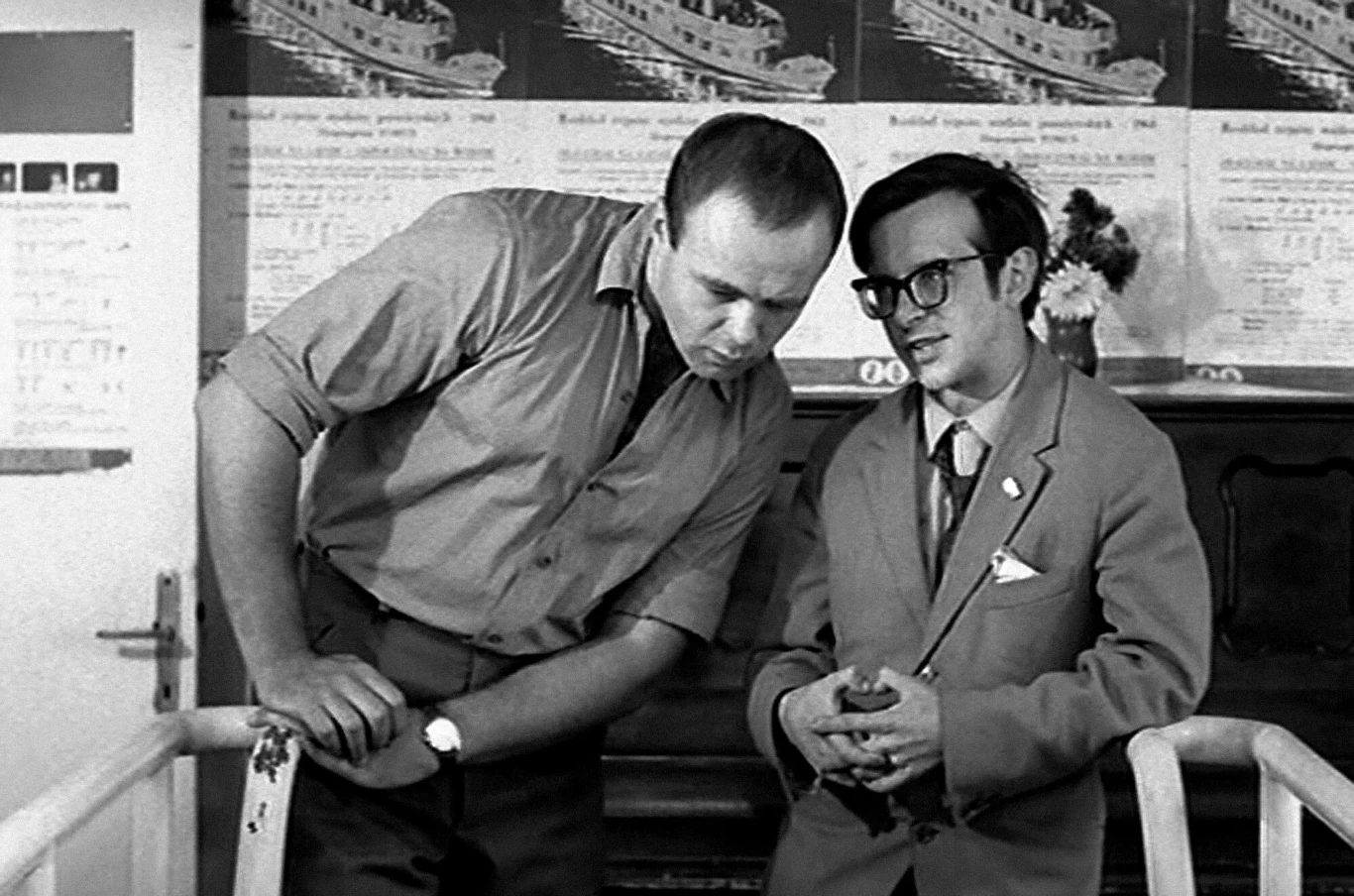 Leszek Kowalewski w filmie "Rejs" Leszek Kowalewski w filmie "Rejs"