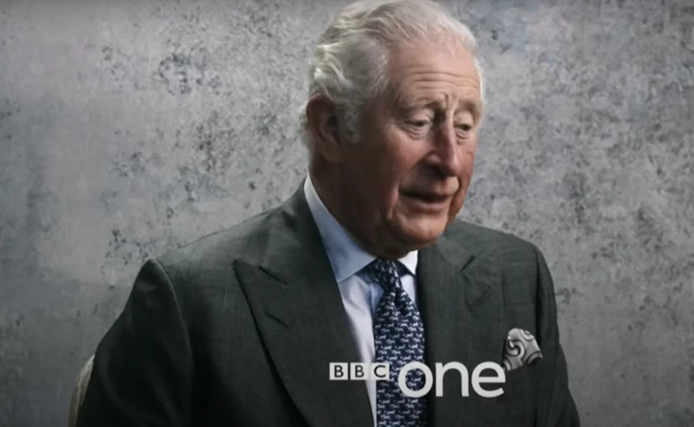 Kadr w filmu BBC "Książę Filip. Rodzina królewska pamięta" Kadr w filmu BBC "Książę Filip. Rodzina królewska pamięta"