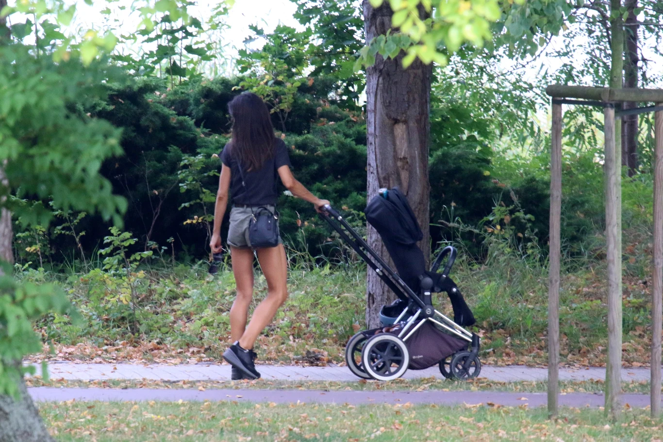 Marta Kaczyńska z synkiem na plaży i placu zabaw!