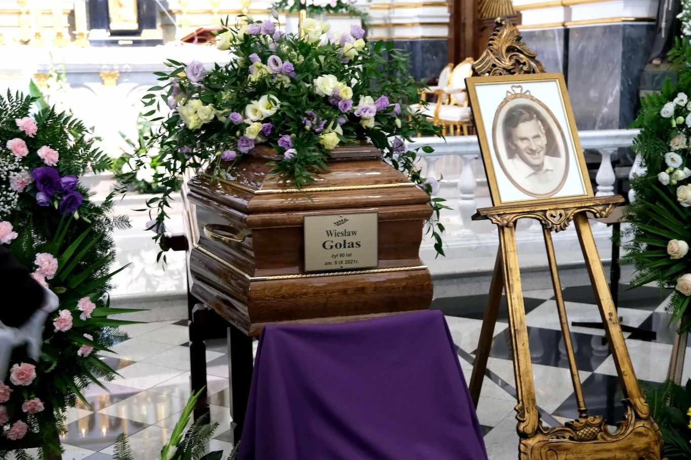 Pogrzeb Wiesława Gołasa Pogrzeb Wiesława Gołasa