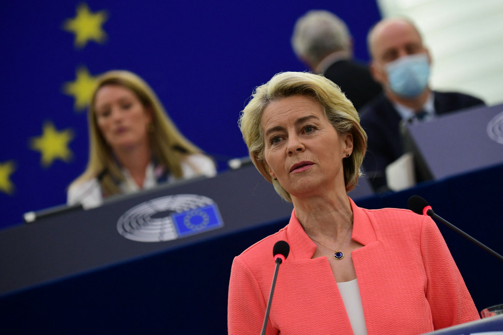 Szefowa KE Ursula von der Leyen.