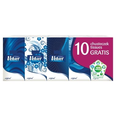 Velvet Original Chusteczki higieniczne 10 x 10 sztuk - 5