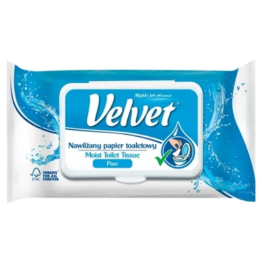 Velvet Pure Nawilżany papier toaletowy 48 sztuk - 4