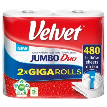 Velvet Jumbo Duo Ręcznik papierowy 2 rolki - 4