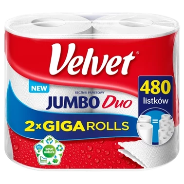Velvet Jumbo Duo Ręcznik papierowy 2 rolki - 3