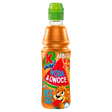 Kubuś Play Woda & Owoce Napój wieloowocowy o smaku arbuza 400 ml - 2