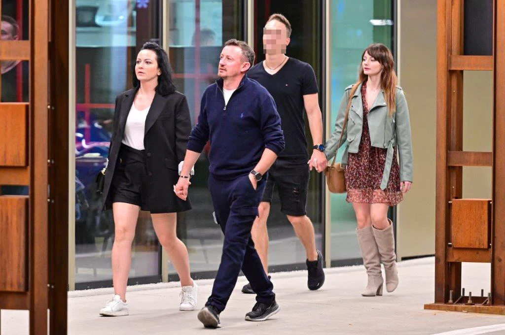 Małyszowie na rodzinnym obiedzie Małyszowie na rodzinnym obiedzie