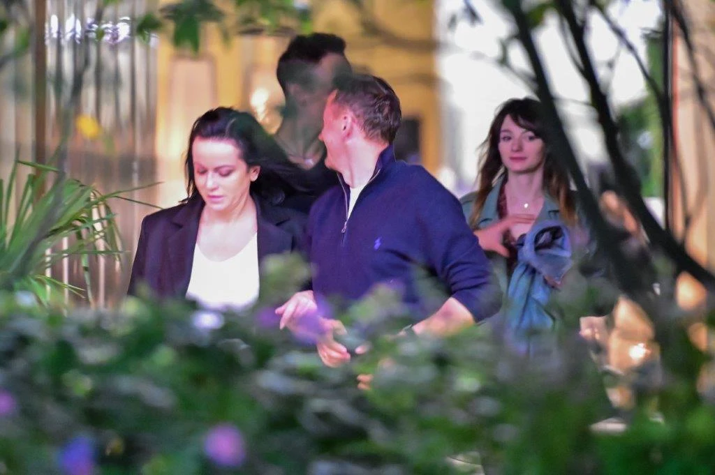 Małyszowie na rodzinnym obiedzie