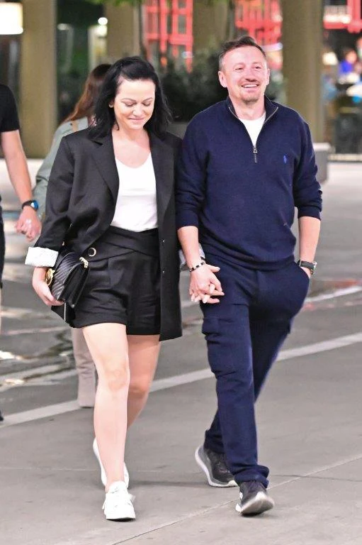 Małyszowie na rodzinnym obiedzie