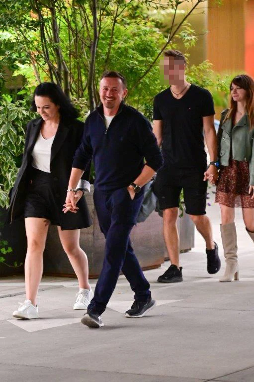 Małyszowie na rodzinnym obiedzie Małyszowie na rodzinnym obiedzie