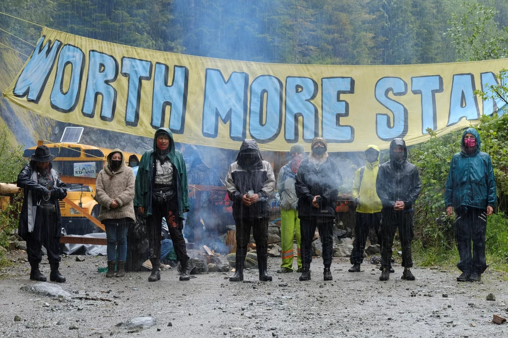 Protesty w obronie drzew w Fairy Creek trwają od wczesnej wiosny. Fot. JENNIFER OSBORNE