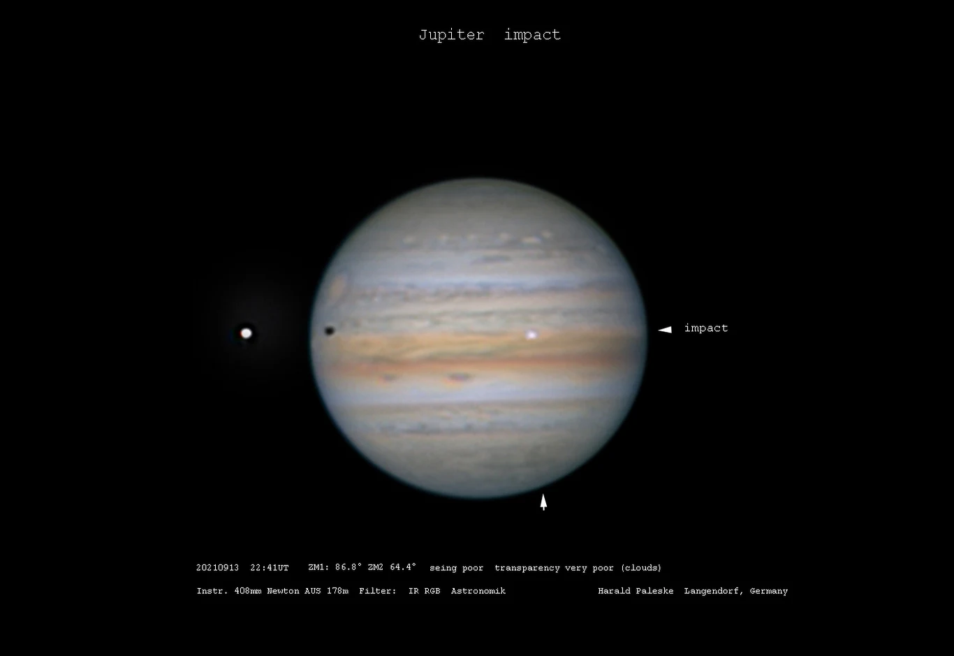 W Jowisza uderzyła kometa lub asteroida W Jowisza uderzyła kometa lub asteroida