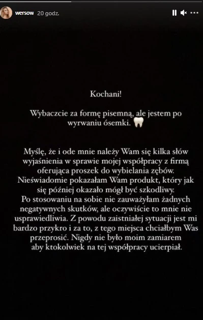 InstaStories Wersow / Instagram @ wersow/ InstaStories Wersow / Instagram @ wersow/