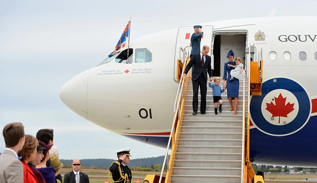 Książę William i Kate z dziećmi