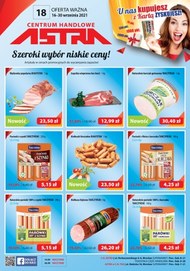 Szeroki wybór w Astra