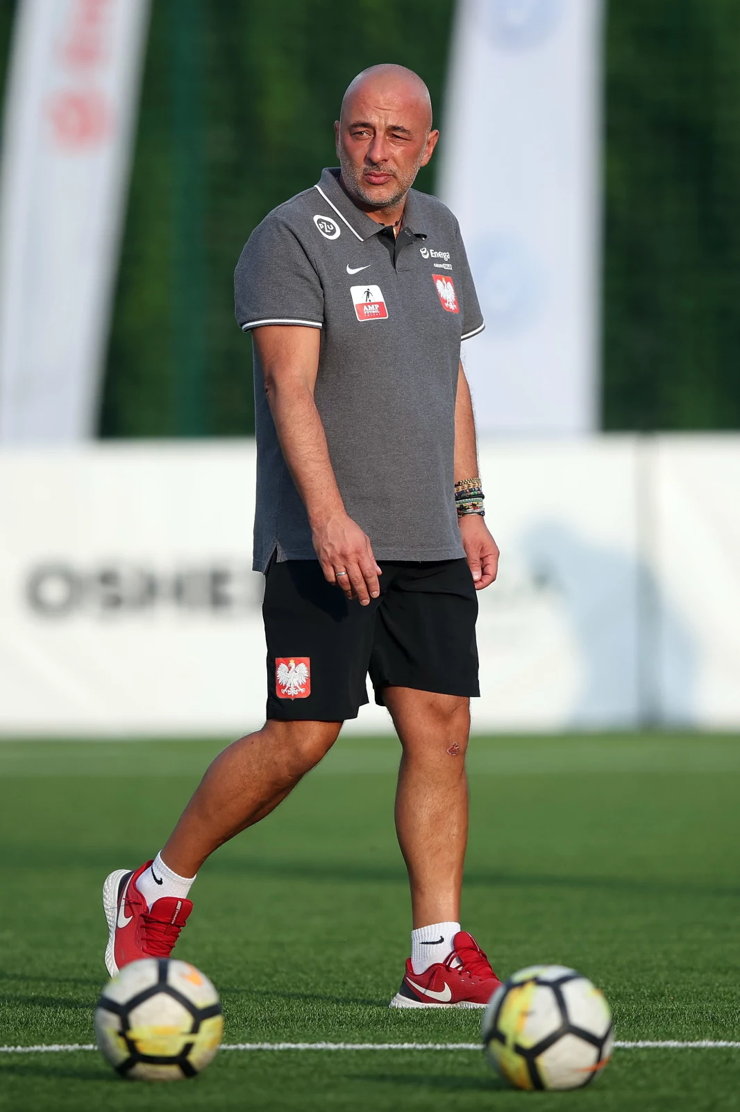 Selekcjoner Marek Dragosz podczas ME w Krakowie Selekcjoner Marek Dragosz podczas ME w Krakowie