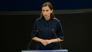 Sylwia Spurek na posiedzeniu Parlamentu Europejskiego