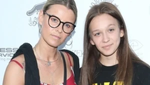 Marta Wiśniewska z córką Fabienne