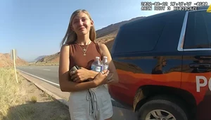 Gabby Petito podczas kontroli drogowej, fot. YouTube