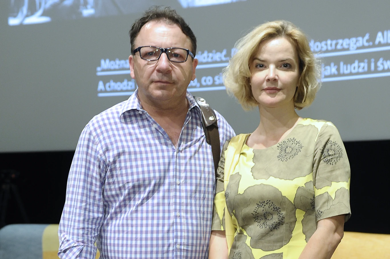 Zbigniew Zamachowski, Monika Richardson Zbigniew Zamachowski, Monika Richardson