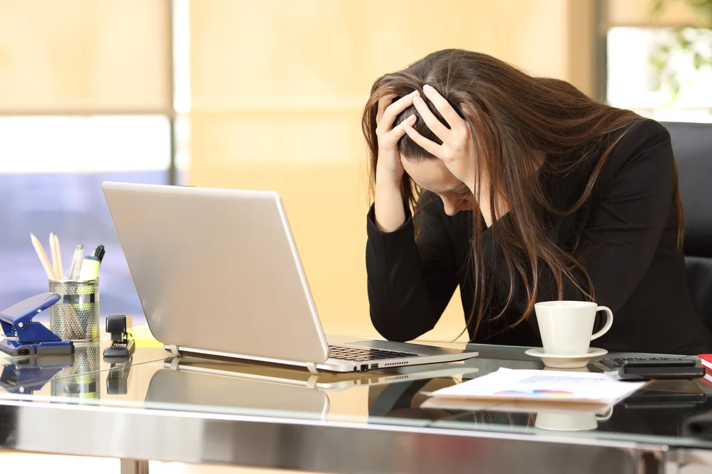 Długotrwały stres jest przyczyną wypalenia zawodowego