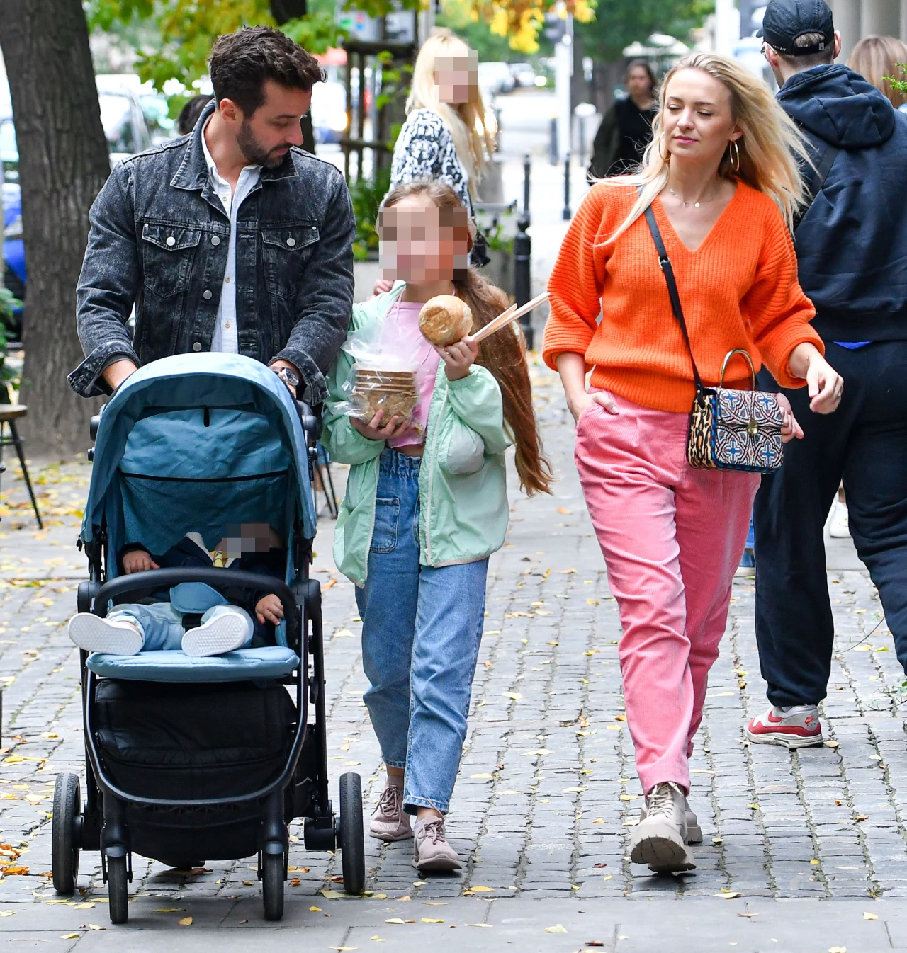 Basia Kurdej-Szatan z rodziną