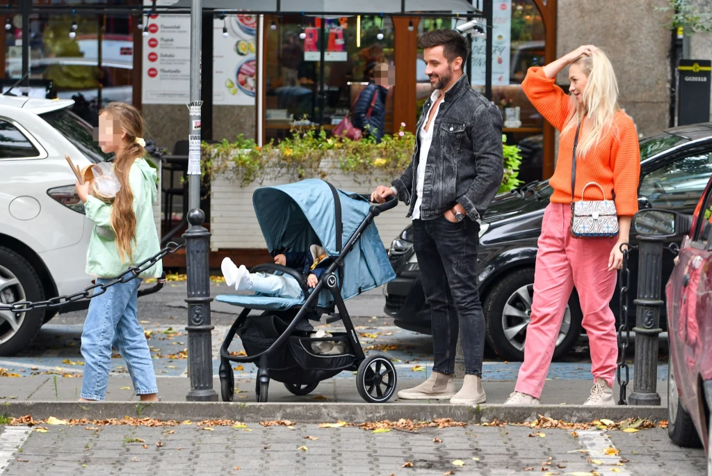 Basia Kurdej-Szatan z mężem