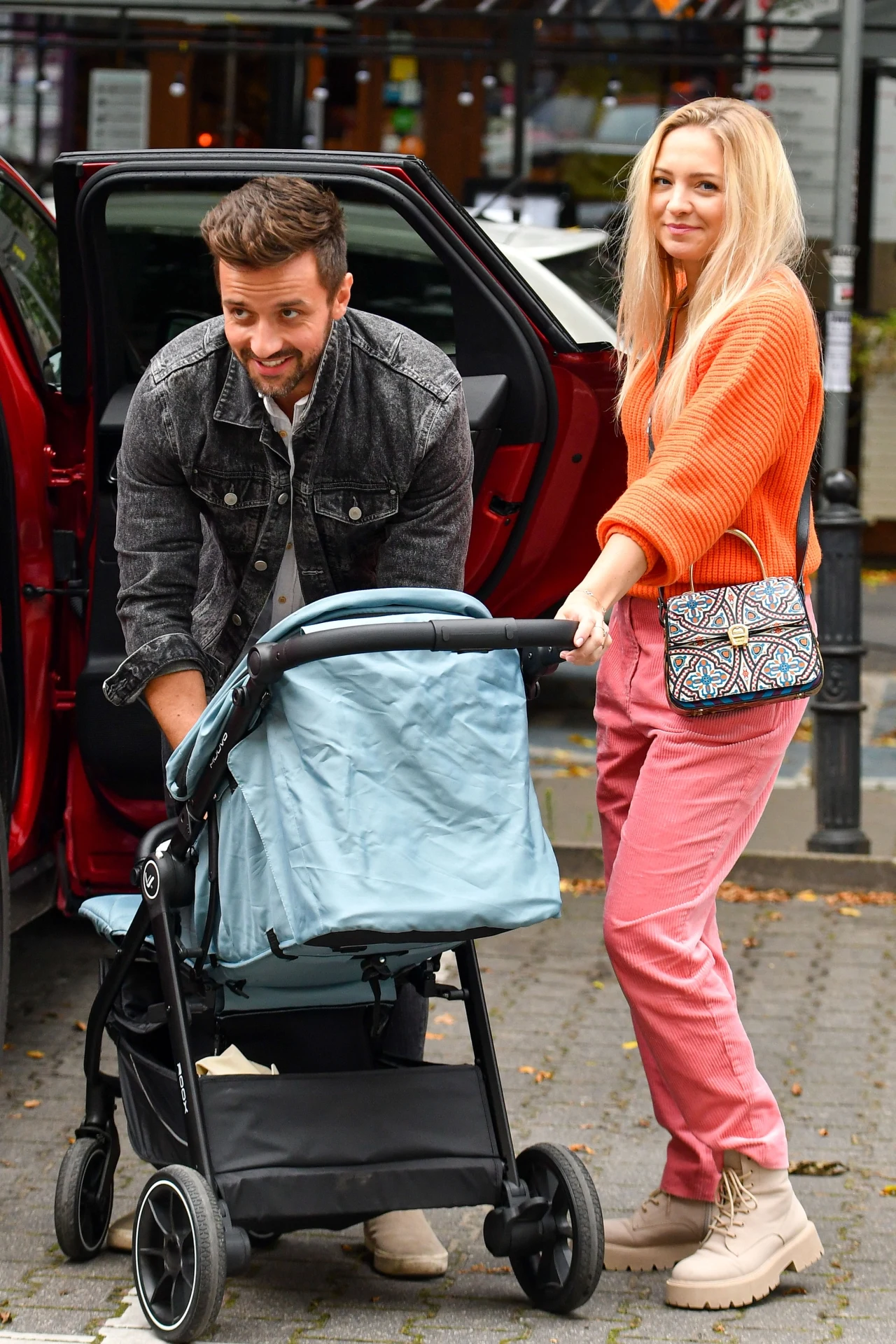 Basia Kurdej-Szatan z mężem