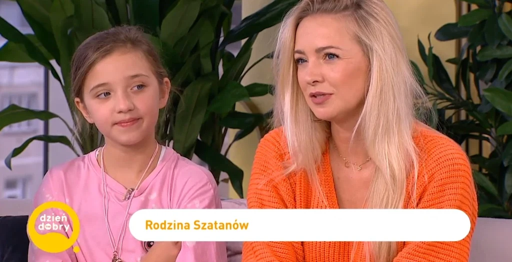 Basia Kurdej-Szatan z córką Hanią