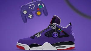 The Sole Supplier - Nike Air Jordan 4S w barwach GameCube'a, to jeden z najbardziej efektownych modeli retro obuwia