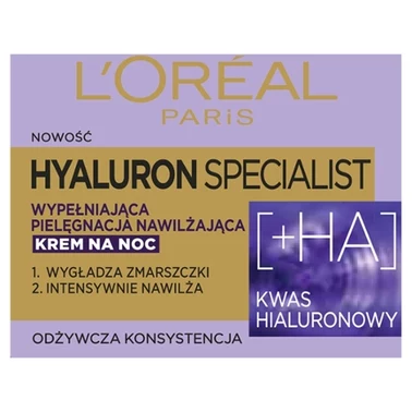 L'Oreal Paris Hyaluron Specialist Krem na noc 50 ml - 0