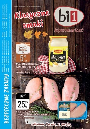 Gazetka promocyjna bi1 - Wrześniowe promocje w bi1