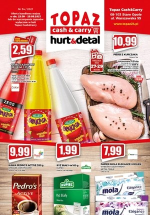 Gazetka promocyjna Topaz - Topaz - nowa oferta hurt & detal