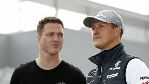 Ralf i Michael Schumacherowie, zdj. archiwalne