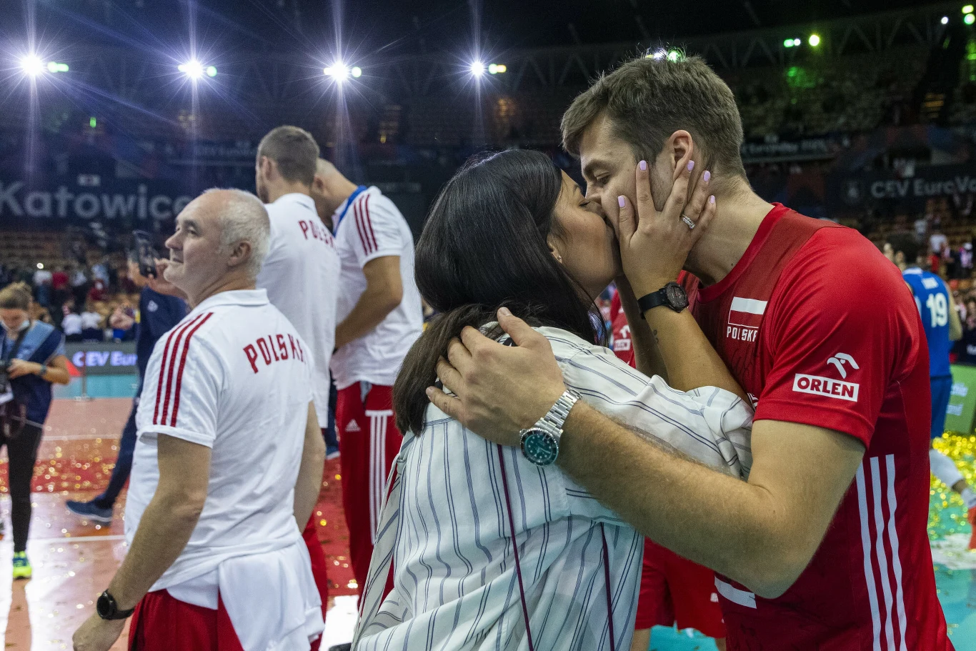 Michał Kubiak z żoną Moniką