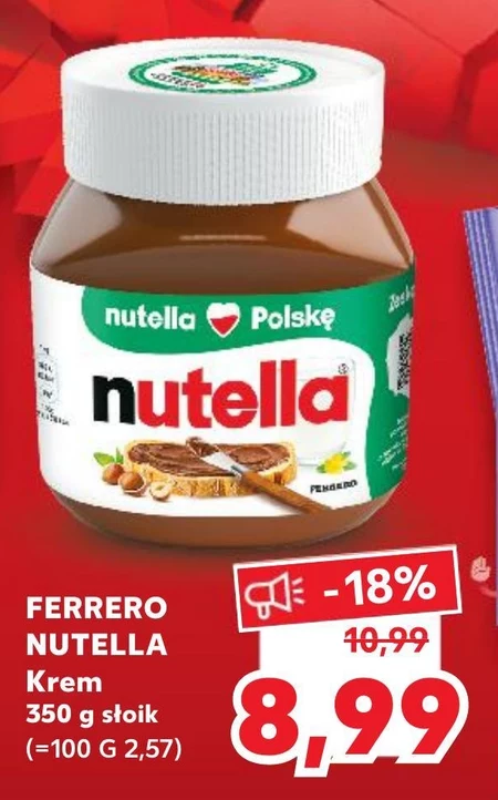 Krem czekoladowy Nutella