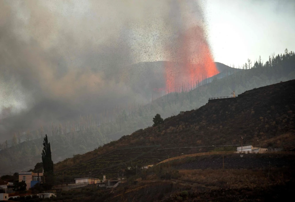 Cumbre Vieja na La Palma, Wyspy Kanaryjskie
