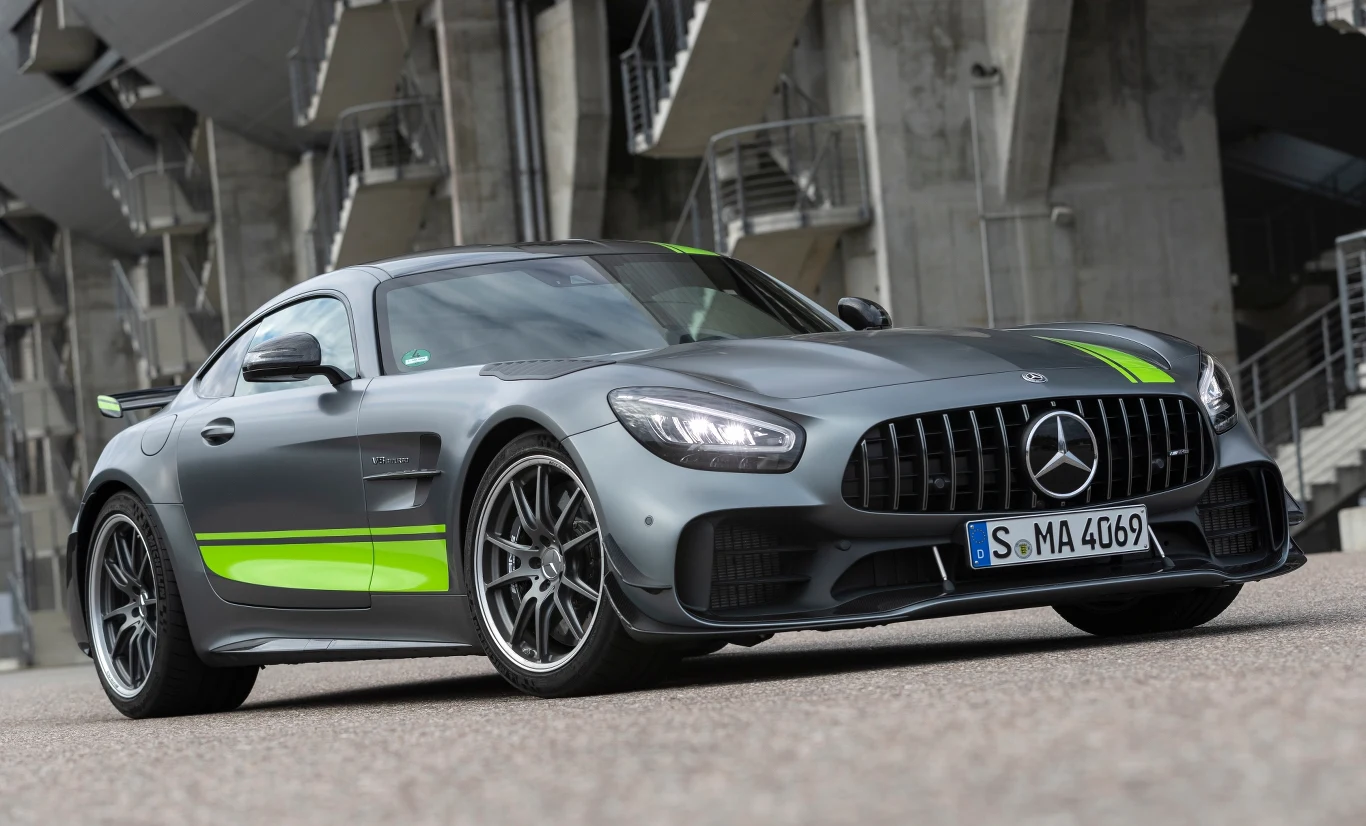 Mercedes-AMG GT R Pro. Dokładnie taki samochód został skradziony Mercedes-AMG GT R Pro. Dokładnie taki samochód został skradziony
