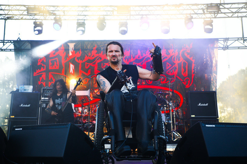 Jeff Becerra (Possessed) podczas Mystic Festival 2019