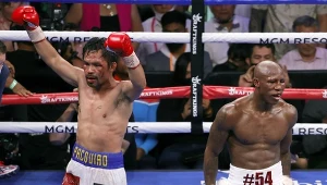 Manny Pacquiao (z lewej)