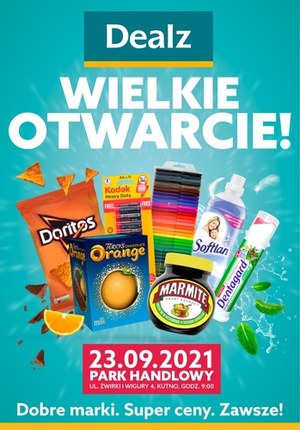 Gazetka promocyjna Dealz - Wielkie otwarcie Dealz Kutno
