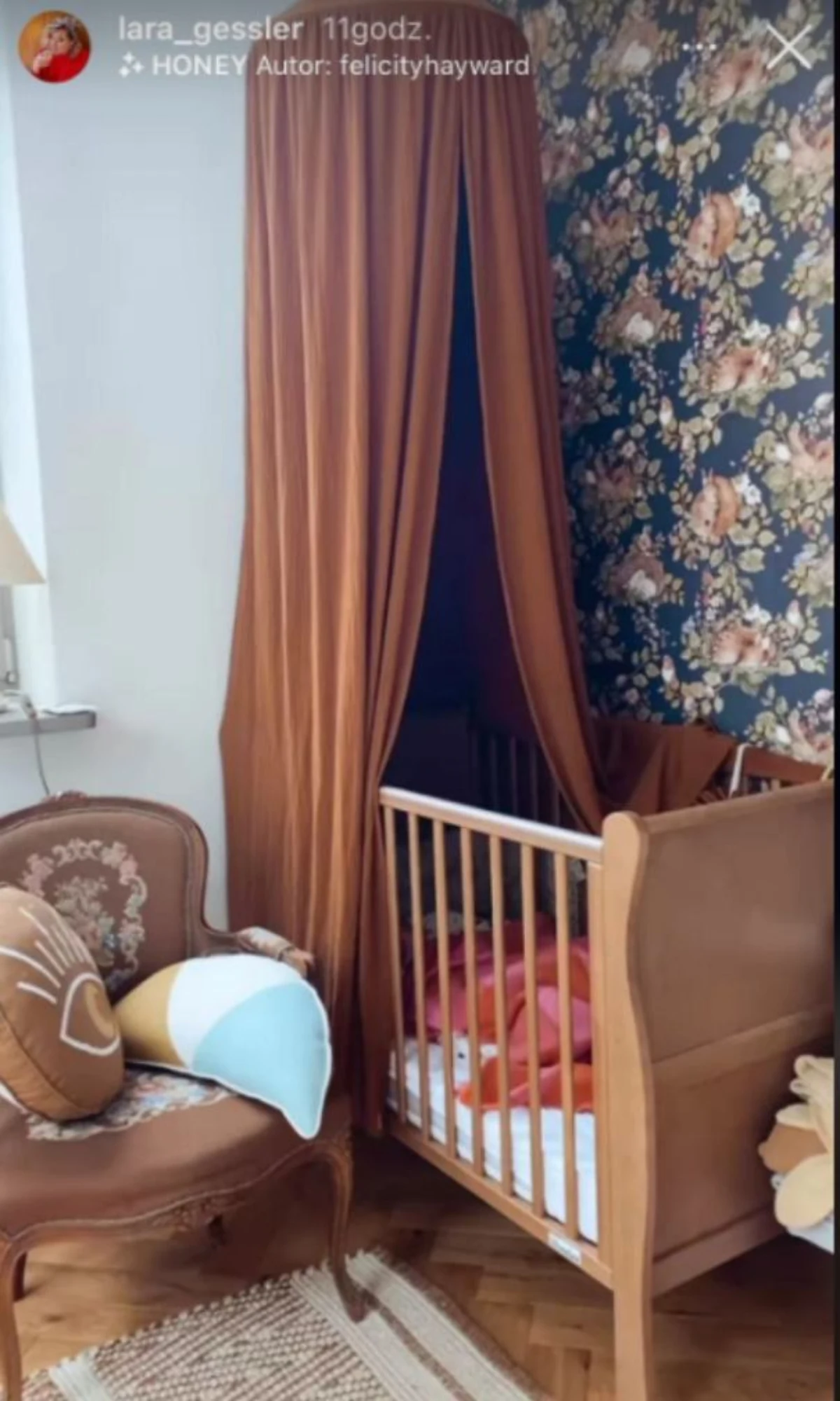 pokój córki Lary Gessler, fot. https://www.instagram.com/lara_gessler/ pokój córki Lary Gessler, fot. https://www.instagram.com/lara_gessler/