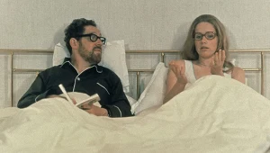 Erland Josephson i Liv Ullmann w produkcji Ingmara Bergmana filmie "Sceny z życia małżeńskiego" (1973)
