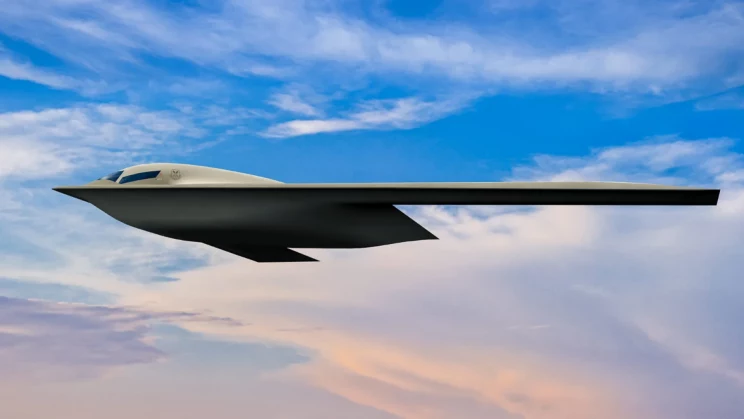 Render bombowca B-21