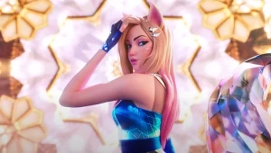 Ahri z teledysku K/DA do utworu "More"