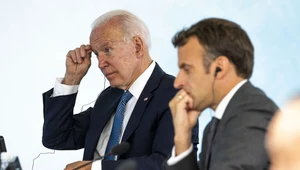 Joe Biden i Emmanuel Macron
