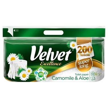 Velvet Camomile & Aloe Papier toaletowy 10 rolek - 2