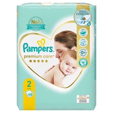 Pampers Premium Care Pieluszki, rozmiar 2, 4-8kg, 68 szt - 6