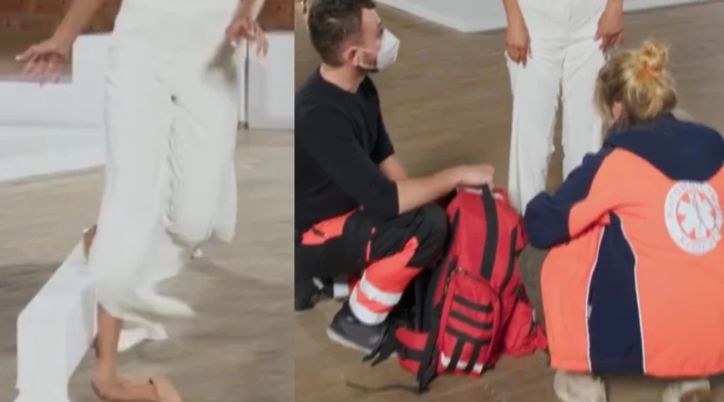 Wypadek w "Top Model"