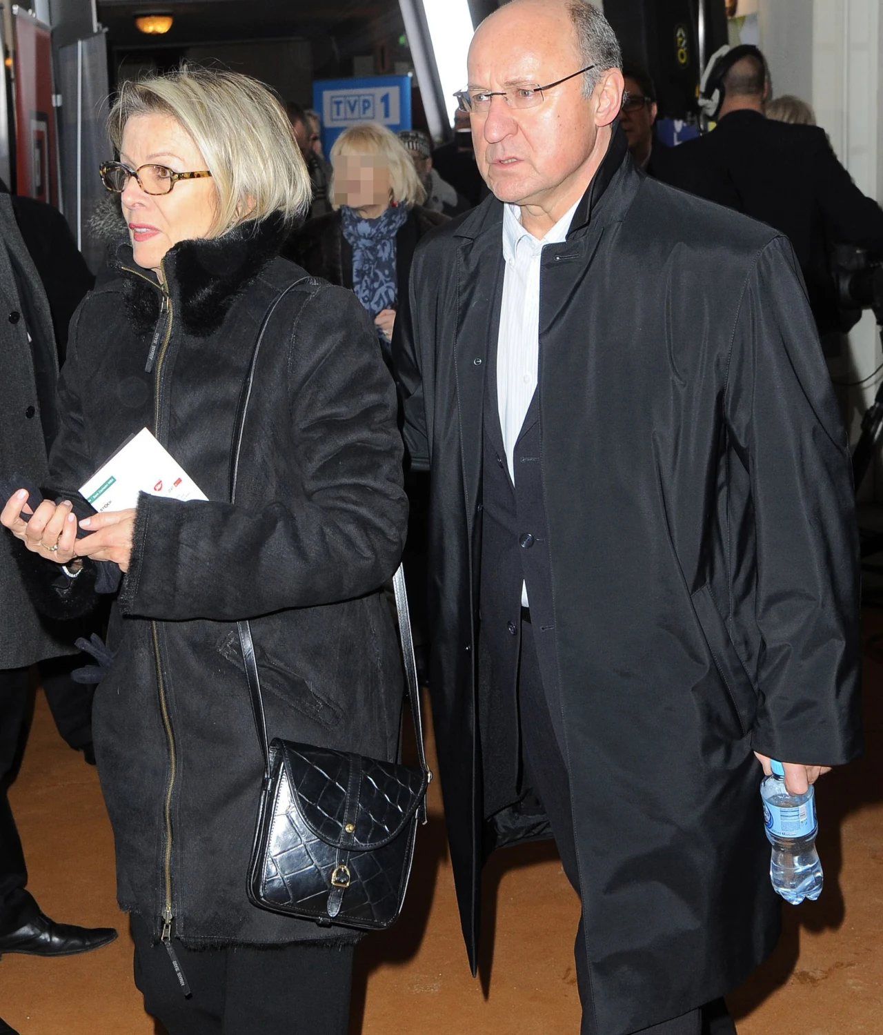 Piotr Fronczewski z żoną Ewą Piotr Fronczewski z żoną Ewą